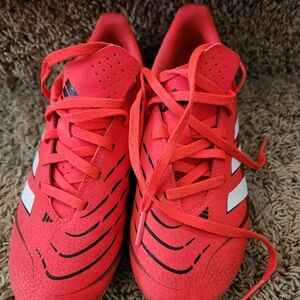 Adidas Red Soccer Cleats